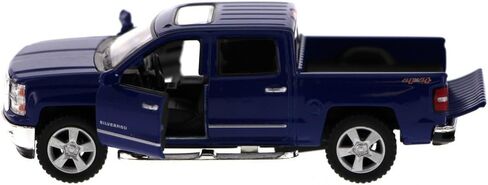 KiNSMART 2014 Chevrolet Silverado LTZ Crew Cab 4x4 1:46 Scale 5 Inch Diecast Metal Model Pick-up Interceptor Truck Police K9 Unit in Saudi Arabia