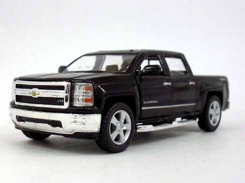 KiNSMART 2014 Chevrolet Silverado LTZ Crew Cab 4x4 1:46 Scale 5 Inch Diecast Metal Model Pick-up Interceptor Truck Police K9 Unit in Saudi Arabia