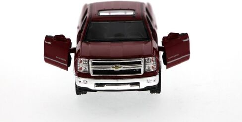 KiNSMART 2014 Chevrolet Silverado LTZ Crew Cab 4x4 1:46 Scale 5 Inch Diecast Metal Model Pick-up Interceptor Truck Police K9 Unit in Saudi Arabia
