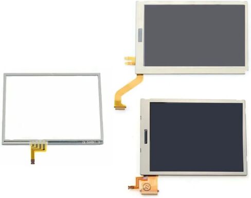 شاشة شاشة LCD السفلية البديلة لشاشة Nintendo 3DS LCD مع مزج شاشة تعمل باللمس (3 بوصة) in Kuwait