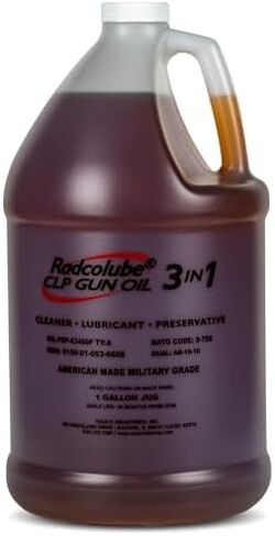 3-in-1 CLP Gun Oil, Lubricates & Preserves All Types of Firearms, Military-Grade Gun Cleaner, Revolutionary Gun Cleaning Kit Must-Have, 1 Gun Cleaner Gallon Jug in Saudi Arabia