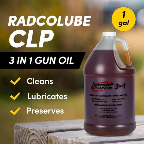 3-in-1 CLP Gun Oil, Lubricates & Preserves All Types of Firearms, Military-Grade Gun Cleaner, Revolutionary Gun Cleaning Kit Must-Have, 1 Gun Cleaner Gallon Jug in Saudi Arabia