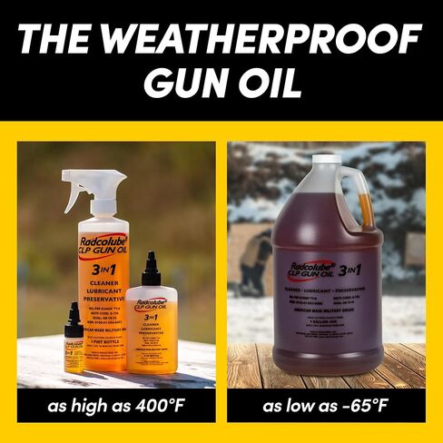 3-in-1 CLP Gun Oil, Lubricates & Preserves All Types of Firearms, Military-Grade Gun Cleaner, Revolutionary Gun Cleaning Kit Must-Have, 1 Gun Cleaner Gallon Jug in Saudi Arabia