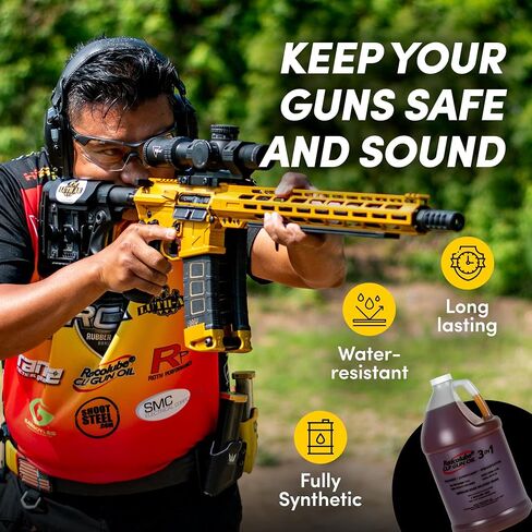 3-in-1 CLP Gun Oil, Lubricates & Preserves All Types of Firearms, Military-Grade Gun Cleaner, Revolutionary Gun Cleaning Kit Must-Have, 1 Gun Cleaner Gallon Jug in Saudi Arabia