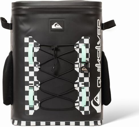 Quiksilver Welded Bungee Backpack Cooler, 30L/36 Cans, 48-72 Hours Insulation, Leakproof & Waterproof IPX7 Rated, Heavy-Duty 600D TPU, Adjustable Straps, Tactical Rings & Mesh Pockets in Saudi Arabia