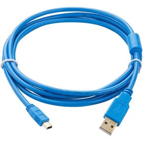 MR-J3USBCBL3M مناسبة لركب كابلات تصحيح الأخطاء تنزيل كابل الاتصالات (Gold Plated Blue 2 متر)