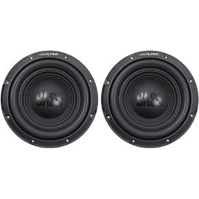 (2) Alpine W12S4 12" 1500 Watt Peak 500 Watt RMS 4-Ohm Car Audio Subwoofers Subs