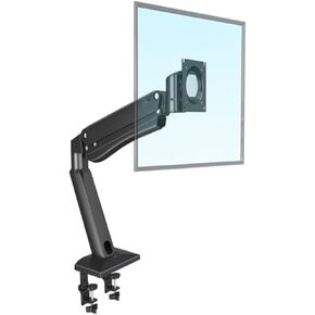 NB45 Big Screen Desktop Mount 24"-42" LCD Monitor Stand 2-15KG Dual ARM Full MOITION Gas Spring(Black)