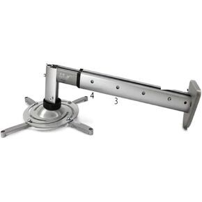 DL-PM212 Aluminum Short Throw Tiltable Aluminum Projector Bracket Wall Mount Rack