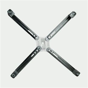 AD600 Extension Hook Set Clamp Adaptor for 10"-27" Monitor/tv No Hole 4pc Adjustable Size Tv Mount Accessory Part