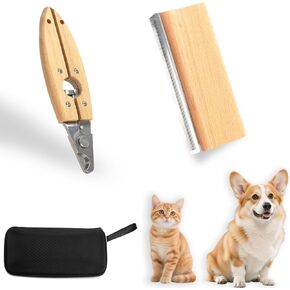 Pet Grooming Tool Ergonomic Design Groom Combs Safe Dematting Comb for Easy Mats & Tangles Removing - No More Nasty Shedding Tools and Flying Hair-Small in Saudi Arabia