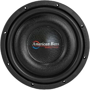 American Bass SL 10" Slim Single Voice Coil600 Max Watts Car Subwoofer