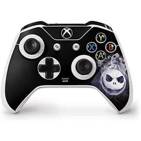 Skinit Decal Gaming Skin Compatible with Xbox One S Controller - Officially Licensed Disney The Nightmare Before Christmas Jack Skellington Face Art Design