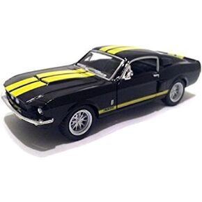 كين سمارت نموذج سيارة شيلبي GT500 1967، مجموعة من 4 سيارات 5372D - نموذج مصبوب بمقياس 1/38، للاطفال من الجنسين