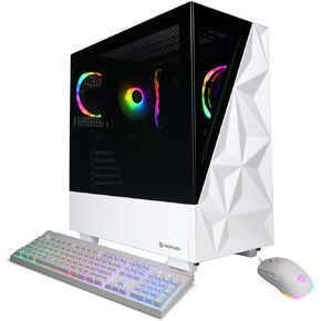 CyberPowerPC Gamer Supreme Gaming PC, AMD Ryzen 7 9700X 3.8GHz, GeForce RTX 5060 Ti 8GB, 16GB DDR5, 1TB PCIe 4.0 SSD, WiFi Ready & Windows 11 Home (GMAI6000A2)
