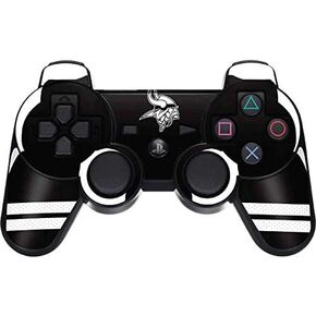 Skinit Decal Gaming Skin Compatible with PS3 Dual Shock Wireless Controller - Officially Licensed NFL Minnesota Vikings Shutout Design