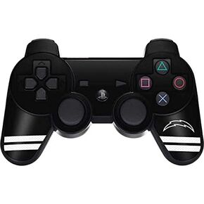 Skinit Decal Gaming Skin Compatible with PS3 Dual Shock Wireless Controller - Officially Licensed NFL Los Angeles Chargers Shutout Design