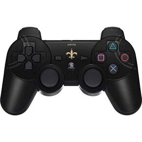 Skinit Decal Gaming Skin Compatible with PS3 Dual Shock Wireless Controller - Officially Licensed NFL New Orleans Saints Team Jersey Design