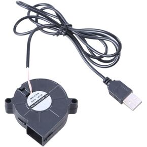 Efficient 50mm Quiet USB Cooling Fan DC5V USB Blower Fan for PC Cooling DC5V Highly Airflows Brushless Fan Heat Sink