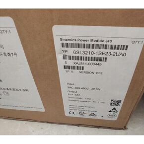 1pcs 6SL3210-1SE23-2UA0 New and Sealed in Box 6SL32101SE232UA0 1 Year Warranty and Fast