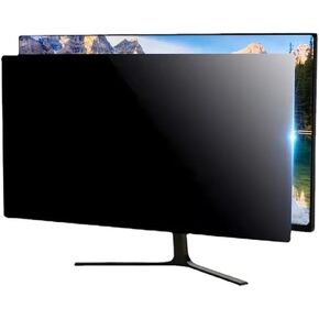 Clip-on Privacy Screen Protector for 12.5-17.1 Inch Computer Monitor Laptop Anti-UV Blue Light Blocking Film for 16:9 16:10 5:4 Desktop PC, Eye Protection Filter,13.6inch 16:9