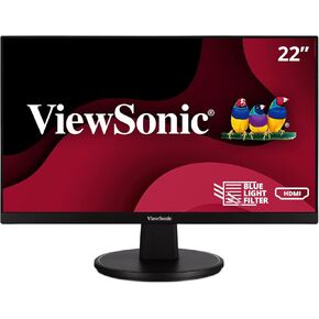 ViewSonic VS2247-MH 22 Inch 1080p Monitor with 75Hz, FreeSync, Thin Bezels, Eye Care, HDMI, VGA (Renewed)