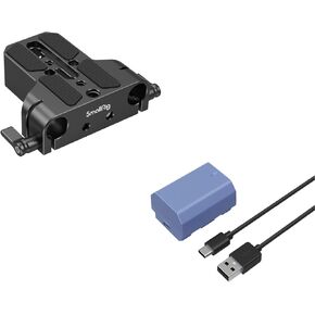 لوحة قاعدة الكاميرا الصغيرة وبطارية USB-C NP-FZ100