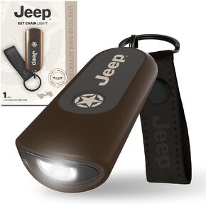Energizer Jeep Mini LED Ceychain مع Touch Tech و 25 Lumens وضوء محمول مضغوط مع تحكم بدون تبديل لأي مغامرة أو خارج الطريق