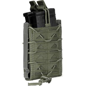 5.56mm Mag Pouch Rifle Tactical Magazine Pouches 7.62mm Molle Softshell Universal Mag Carrier for AR M4 AR15 M16 AK Magainzes Holster Universal Magazine Pouch Holder