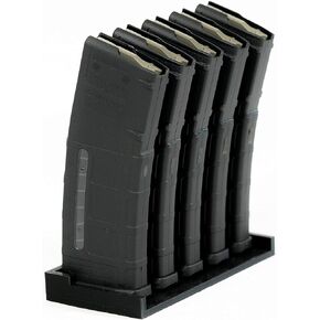 Magazine Storage/Display - AR PMAG Shelf Rack - Made in USA - Secure Fit and Sleek, Tactical Design .223/5.56 x 45 NATO