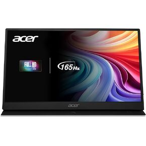 Acer Nitro Portable Gaming Monitor | 15.6" FHD IPS | 165Hz | AMD FreeSync | Ultra Slim Design | External Monitor for Laptop PC/Mac | 2-USB Type-C Ports, 1-Mini HDMI & 1-Audio Out | PG161Q Pbmiuux