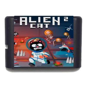 ALIEN CAT 2 - MEGA DRIVE/GENESIS 16BIT GAME Card
