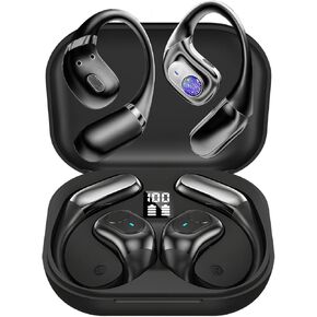 AI Language Translator Earbuds, 144 Languages Translation Earbuds Real Time, OWS Translating Earbuds Headphones Translation Device for iPhone and Android Travel Business Learning