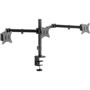 Triple Monitor Stand For 3 (Three) LED/LCD/PDP Computer Monitors Up to 27"