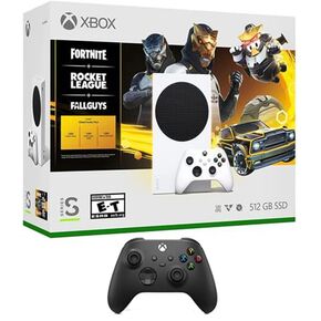 Microsoft Xbox Series S Gilded Hunter 512GB SSD مع جهاز التحكم اللاسلكي Xbox - حزمة أسود كربون