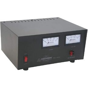 RS-35M-AP Desktop 13.8VDC Linear Power Supply with Meters and Anderson Power Poles, 35A Peak, 25A Continuous