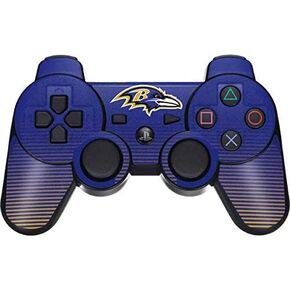 Skinit Decal Gaming Skin Compatible with PS3 Dual Shock Wireless Controller - Officially Licensed NFL Baltimore Ravens Breakaway Design