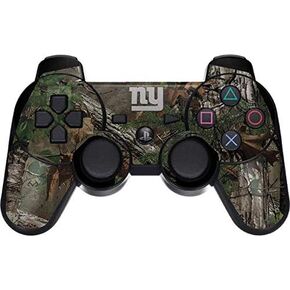 Skinit Decal Gaming Skin Compatible with PS3 Dual Shock Wireless Controller - Officially Licensed NFL New York Giants Realtree Xtra Green Camo Design
