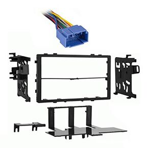 Harmony Audio Compatible with Honda CRV 1999 2000 2001 2002 2003 2004 2005 2006 Double DIN Aftermarket Stereo Harness Radio Install Dash Kit