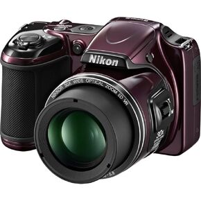 Nikon COOLPIX L820 16 MP CMOS Digital Camera with 30x Zoom Lens and Full HD 1080p Video (Black) (OLD MODEL)
