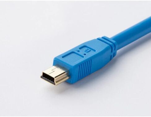 MR-J3USBCBL3M مناسبة لركب كابلات تصحيح الأخطاء تنزيل كابل الاتصالات (Gold Plated Blue 2 متر) in Saudi Arabia