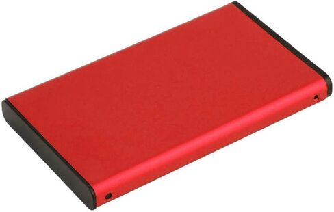 JMT 2.5 Inch USB3.0 SATA External Hard Drive Enclosure HDD Box SSD Housing Support for SATA 3Gbps/1.5Gbps HDD/SSD/Blu-ray/DVD/CD (Silver) in Kuwait