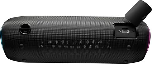 30W Portable Bluetooth Speaker, Tap-to-Play Drum Beats, IPX7 Waterproof, 24H Playtime, LED Lights, TWS Pairing, Wireless Outdoor Speaker for Pool, Beach, Travel, Blue in Saudi Arabia