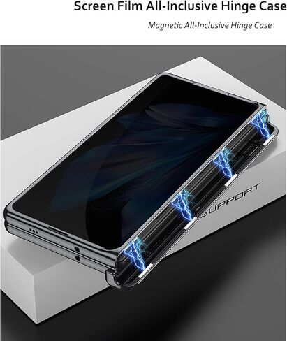 Zorsome for Vivo x Fold 3 Pro Clear Beathing ، طلاء فاخر شفاف شامل للجميع ، حامي شاشة الخصوصية ، حامي شاشة الخصوصية ، محامي شاشة الخصوصية (الشظية) (الشظية) in Saudi Arabia