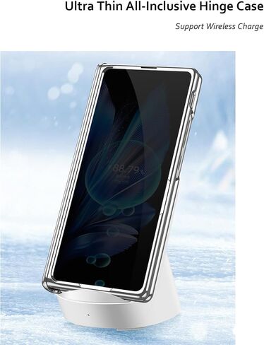 Zorsome for Vivo x Fold 3 Pro Clear Beathing ، طلاء فاخر شفاف شامل للجميع ، حامي شاشة الخصوصية ، حامي شاشة الخصوصية ، محامي شاشة الخصوصية (الشظية) (الشظية) in Saudi Arabia