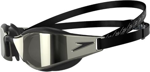 Speedo Fastskin Hyper Elite Mirror, Unisex Adult, One Size, Black Grey in Saudi Arabia