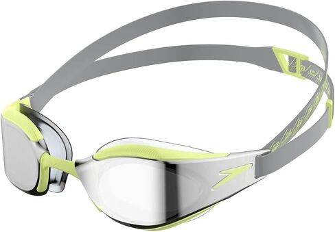 Speedo Fastskin Hyper Elite Mirror, Unisex Adult, One Size, Black Grey in Saudi Arabia