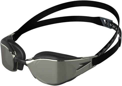 Speedo Fastskin Hyper Elite Mirror, Unisex Adult, One Size, Black Grey in Saudi Arabia