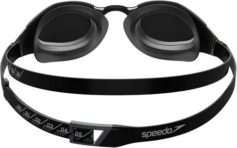 Speedo Fastskin Hyper Elite Mirror, Unisex Adult, One Size, Black Grey in Saudi Arabia