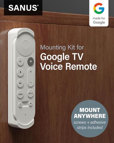 SANUS Mounting Kit for Google TV Streamer (4K) Mount - Hide Streaming Box Behind TV for Space Saving & Clean Setup - Easy DIY Assembly in Saudi Arabia